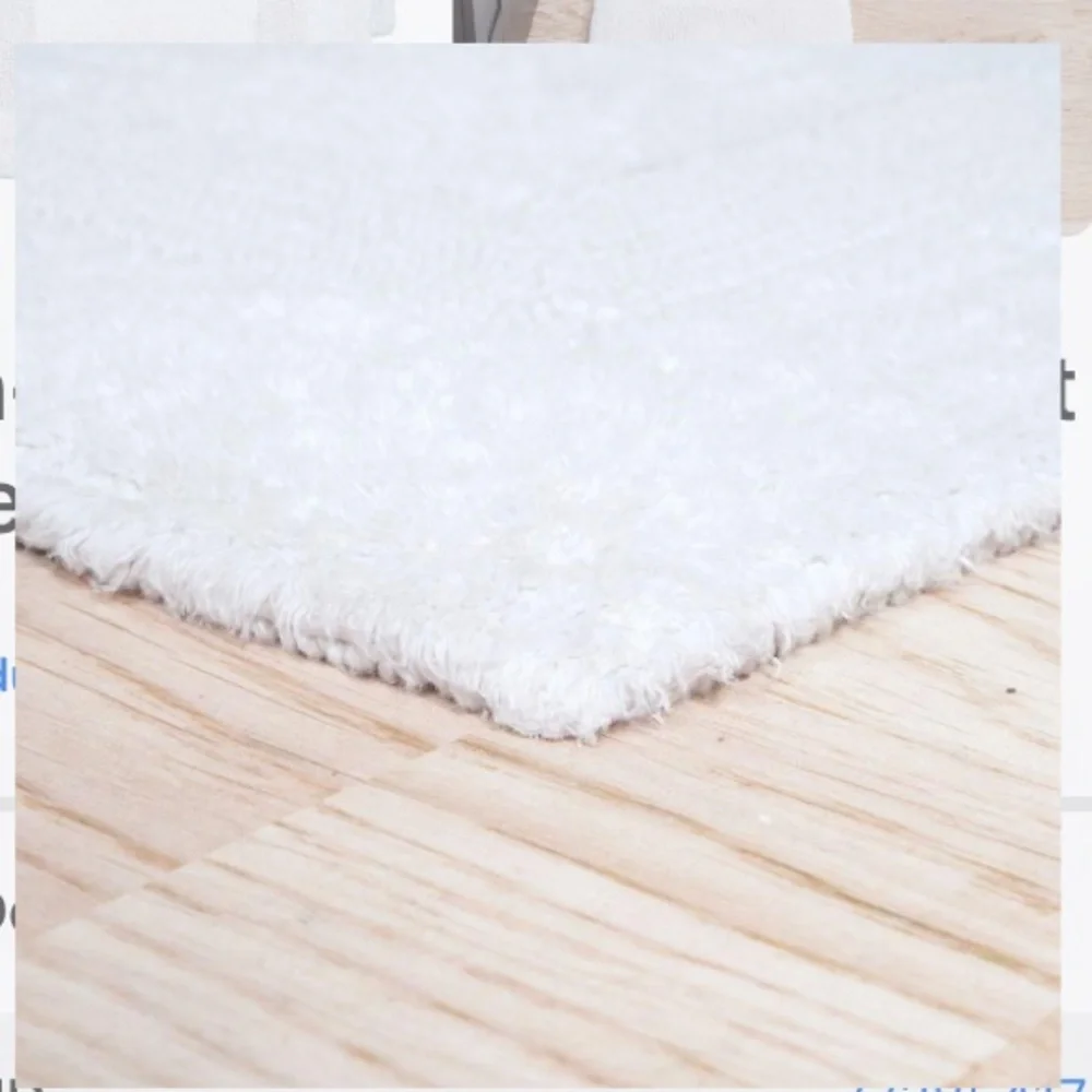 NWT Yorkshire White Bath Mat 2 pc set